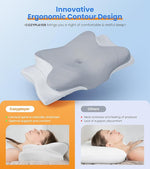 Adjustable Cervical Memory Foam Pillow